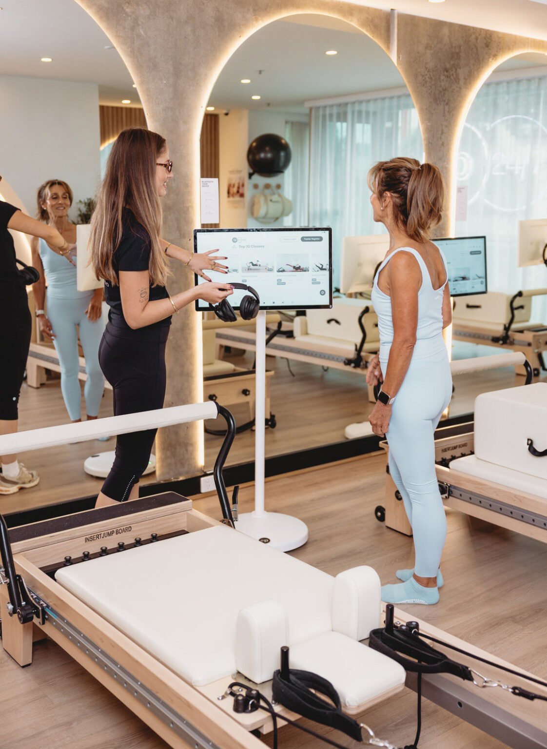 In-Studio Reformer Pilates Platform | @pilates 24/7